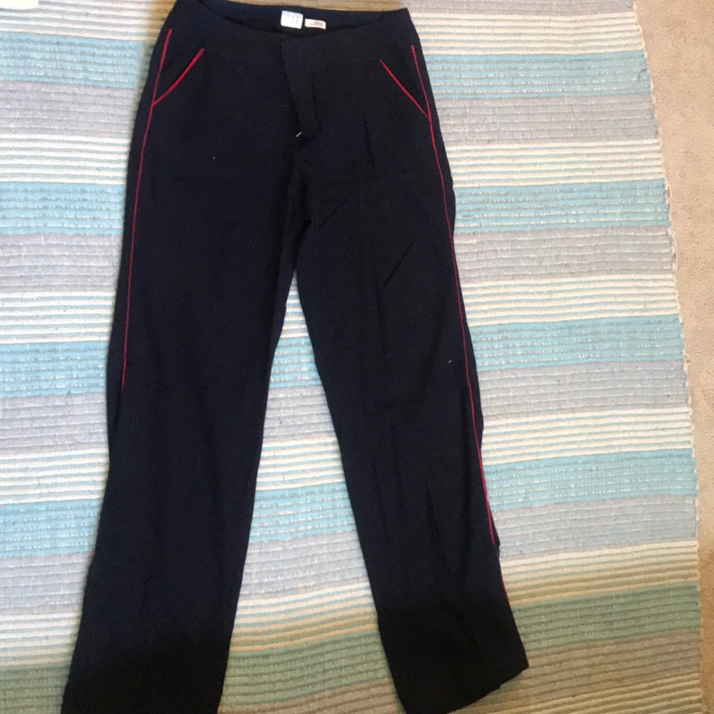 Navy blue slacks